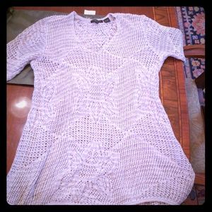 Jeanne pierre womens knit sweater/top